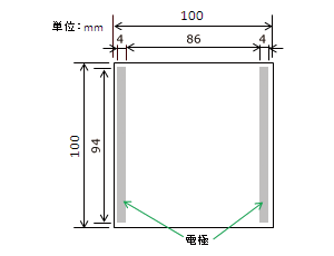 透明ヒーター 製品概要図